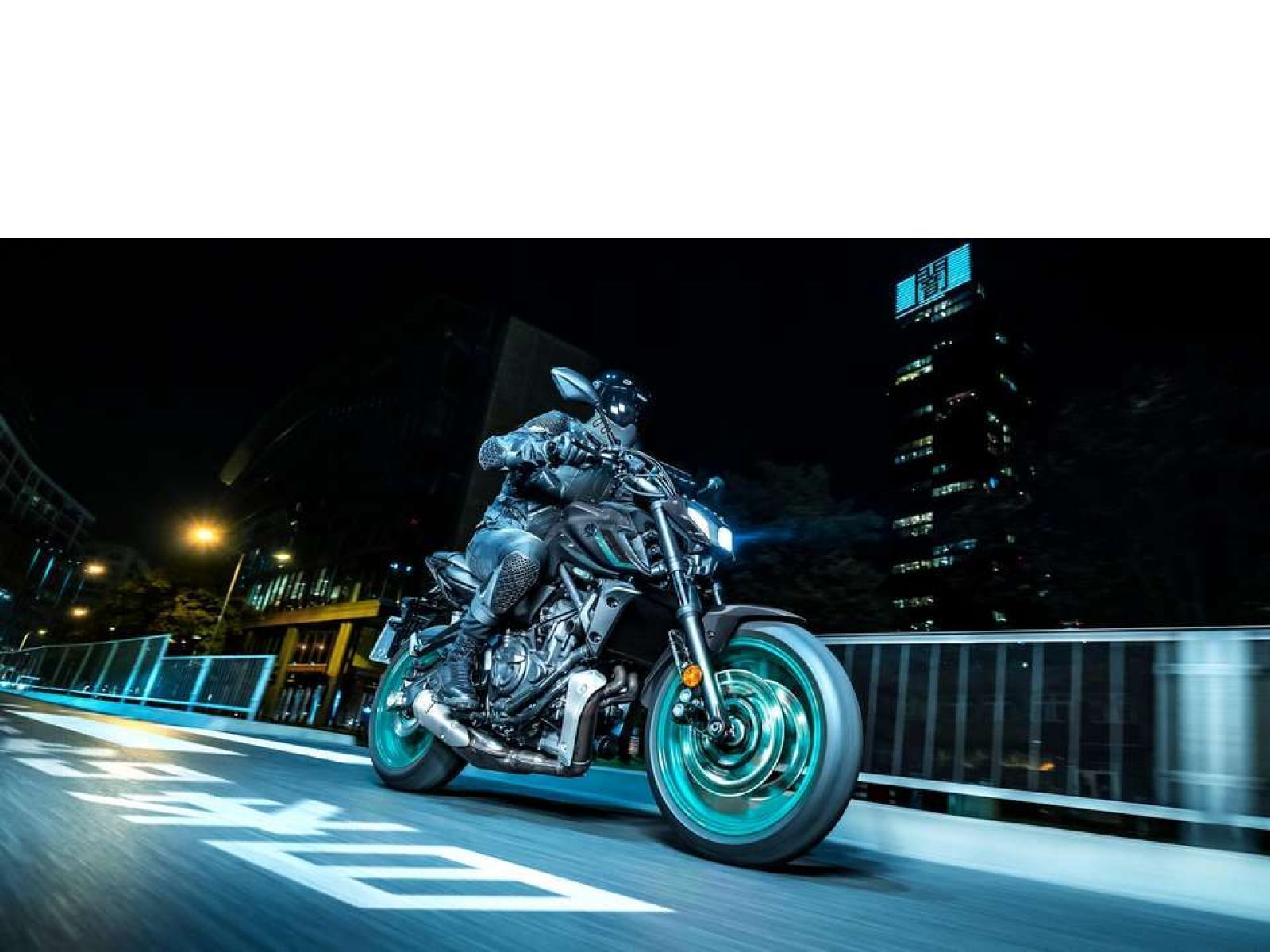 Мотоцикл YAMAHA MT-07 (Midnight Cyan) 2024